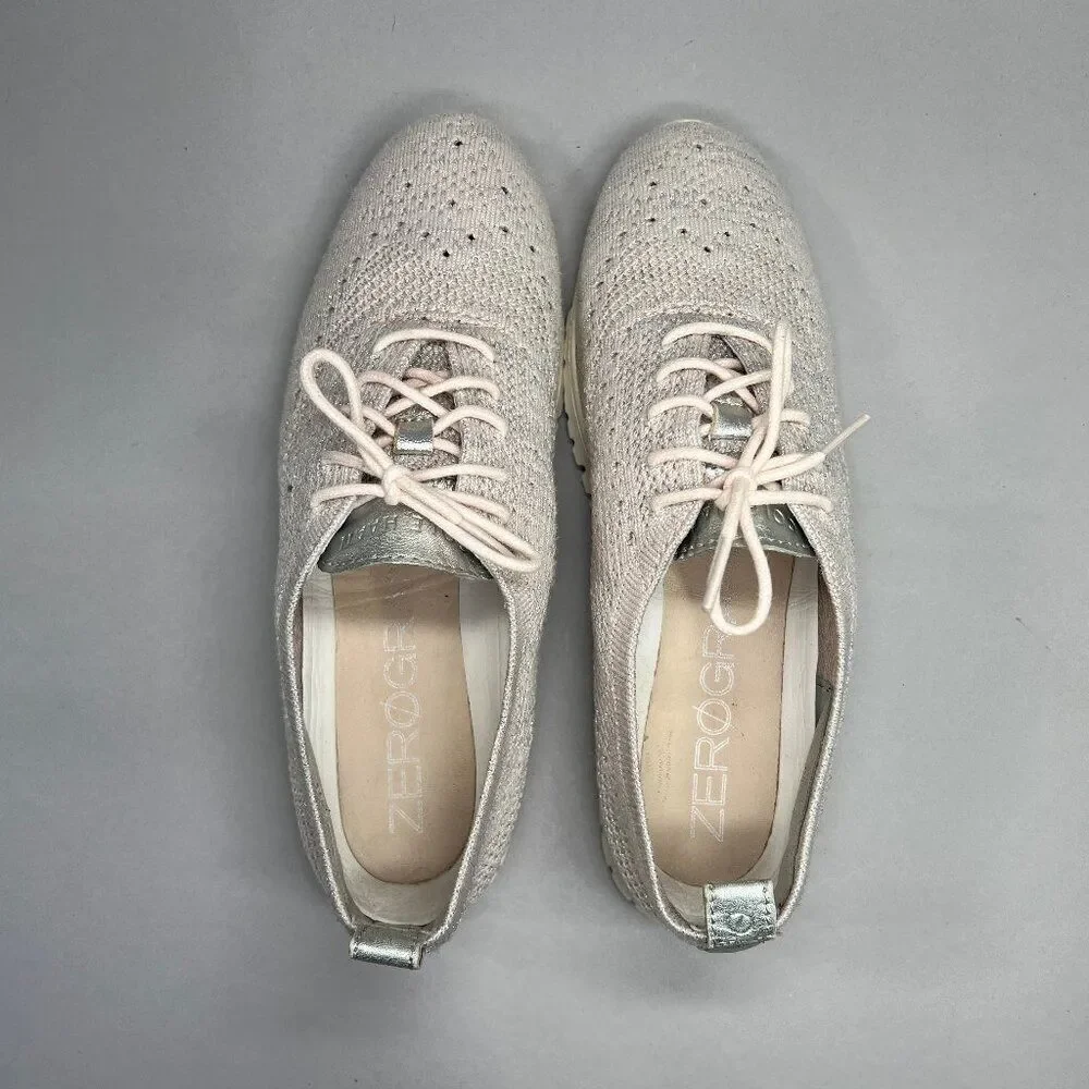 Cole Haan Women's Size 7.5 ZERØGRAND Stretch Knit Oxfords‎